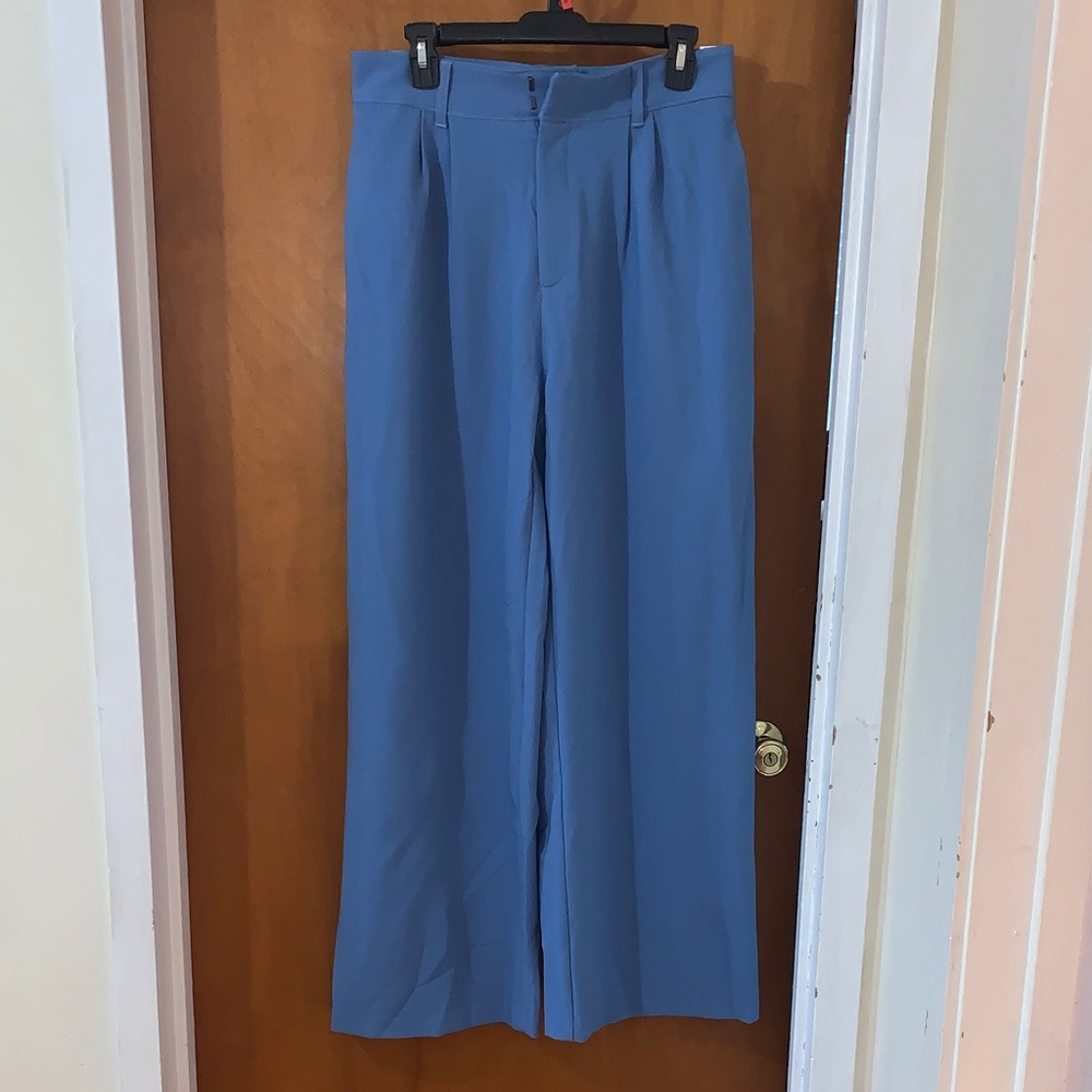 Abercrombie Blue Wide Leg Pant